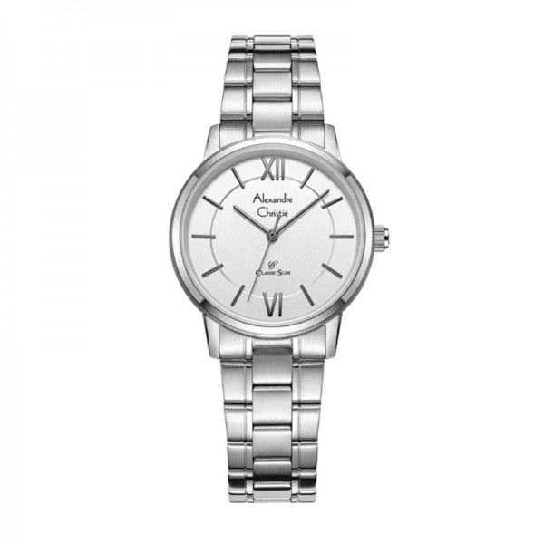 Alexandre Christie AC 8689 Silver White Lady LHBSSSL